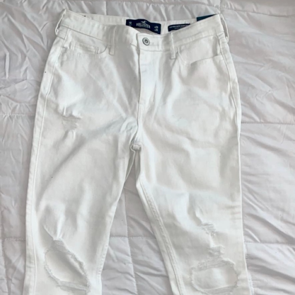 Hollister White Skinny Jeans